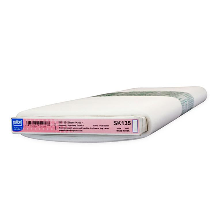 Sold By Bolt-Sheer Knit Fusible 20"x15yds White Pellon Polyester PELLON-SK135-WHITE-FB