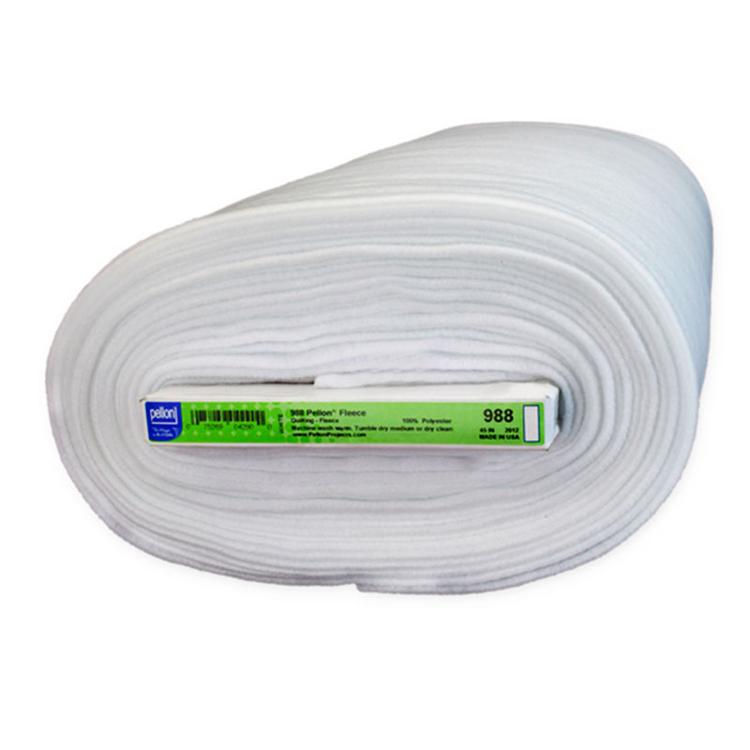 Sold By Bolt-Pellon Fleece Interfacing 44"x20yds White Pellon PELLON-988-FB