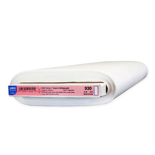 Sold By Bolt-Pellon Sew In Interfacing 20"x30yds Stabilizer Pellon PELLON-930-FB