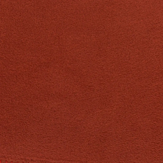 Solid Fleece Anti-Pill Face Rust Orange Sykel Enterprises Polyester FLEECE Quilting Fabric SYK-369-06
