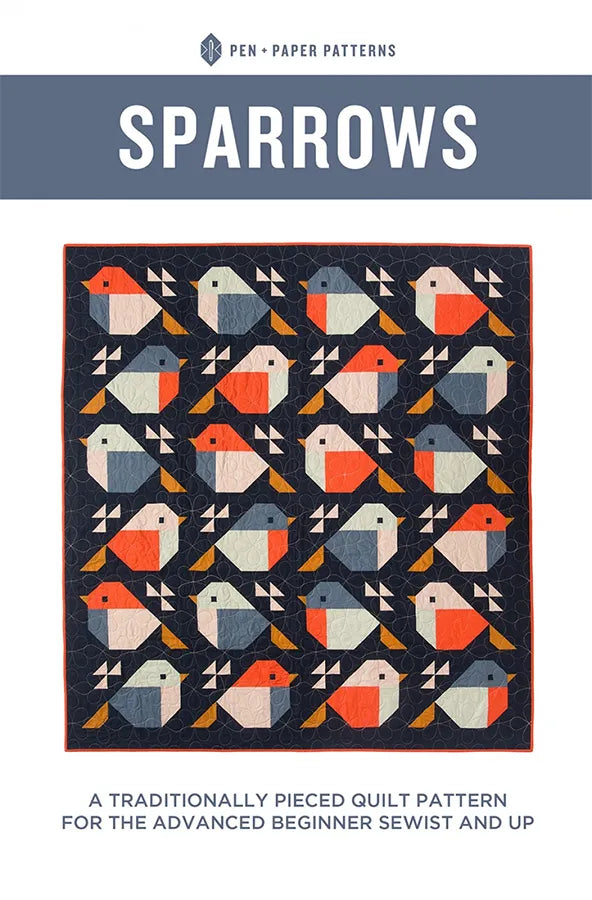 Sparrows Quilt Pattern Lindsey Neil Pen & Paper Patterns PPP25