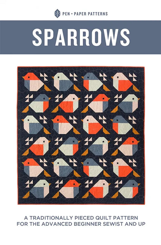 Sparrows Quilt Pattern Lindsey Neil Pen & Paper Patterns PPP25