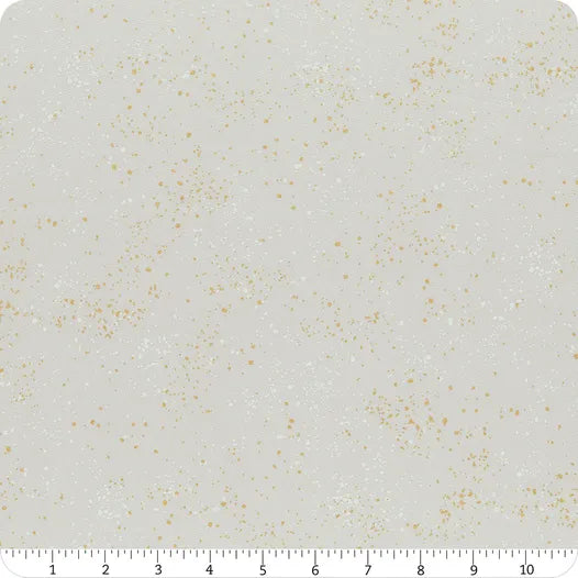 Speckled 108" Wideback Metallic Dove Rashida Coleman Hale Ruby Star Society Moda Fabrics Cotton Fabric MD-RS5055-59M