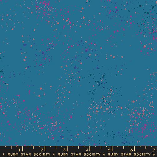 Speckled Chambray Blue Rashida Coleman Hale of Ruby Star Society Moda Cotton Fabric MD-RS5027-128