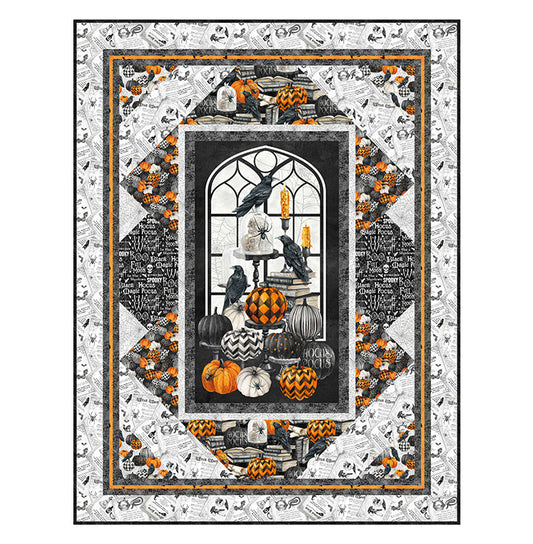 Spellbound Pages Upon Pages Digital Quilt Tops Northcott Studio NC-DQ3486