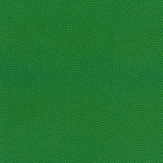 Grass Green Spin Dot  Timeless Treasures Cotton Fabric