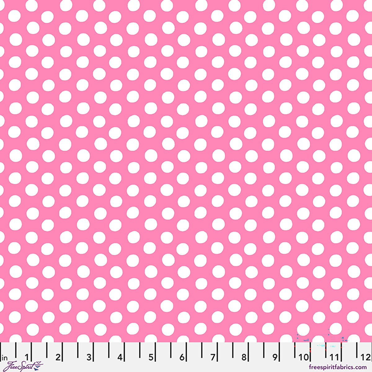 Spot Pink August 2026 Kaffe Fassett Collective Free Spirit Cotton Fabric FS-PWGP070.PINK