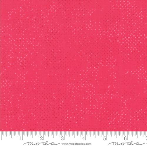 Spotted Dots Solid Azalea Pink Zen Chic Moda Cotton Fabric