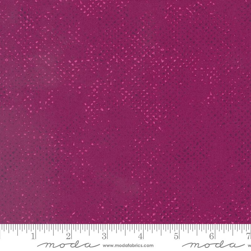 Spotted Dots Solid Boysenberry Purple Zen Chic Moda Cotton Fabric