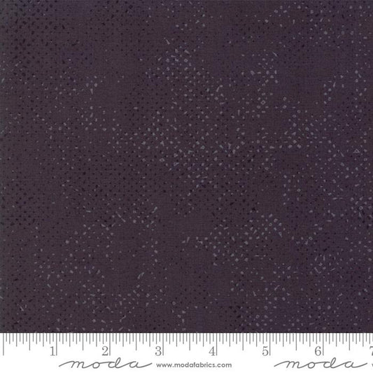 Spotted Dots Solid Charcoal Grey Zen Chic  Moda Cotton Fabric