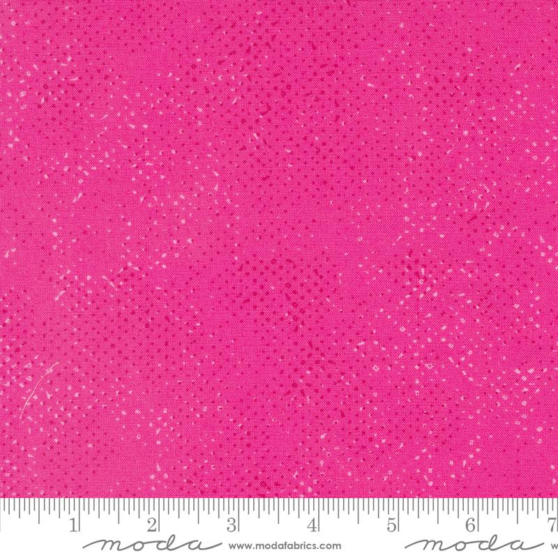 Spotted Dots Solid Hot Pink Zen Chic Moda Cotton Fabric