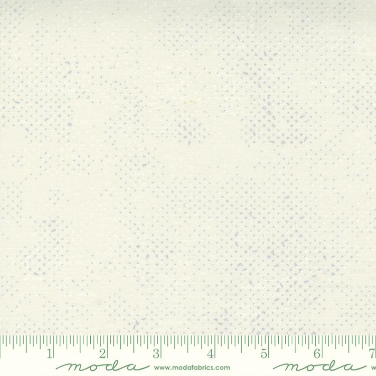 Spotted Dots Solid Moonbeam White Zen Chic Moda Cotton Fabric