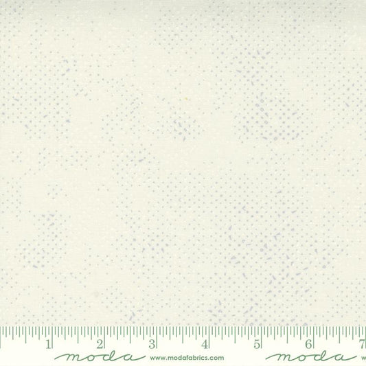 Spotted Dots Solid Moonbeam White Zen Chic Moda Cotton Fabric