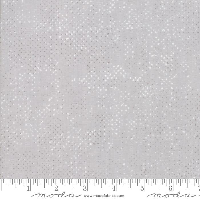 Spotted Dots Solid Zen Grey Zen Chic Moda Cotton Fabric