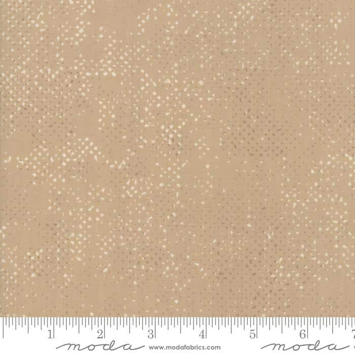 Spotted Oatmeal Zen Chic Moda Cotton Fabric