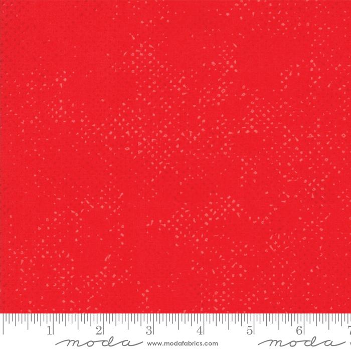 Spotted Red Zen Chic Moda Cotton Fabric