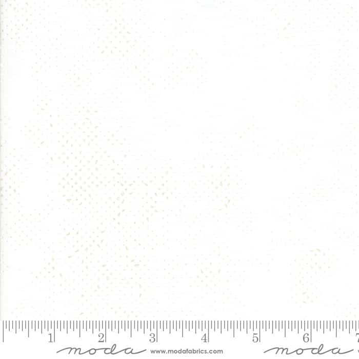 Spotted White Zen Chic Moda Cotton Fabric