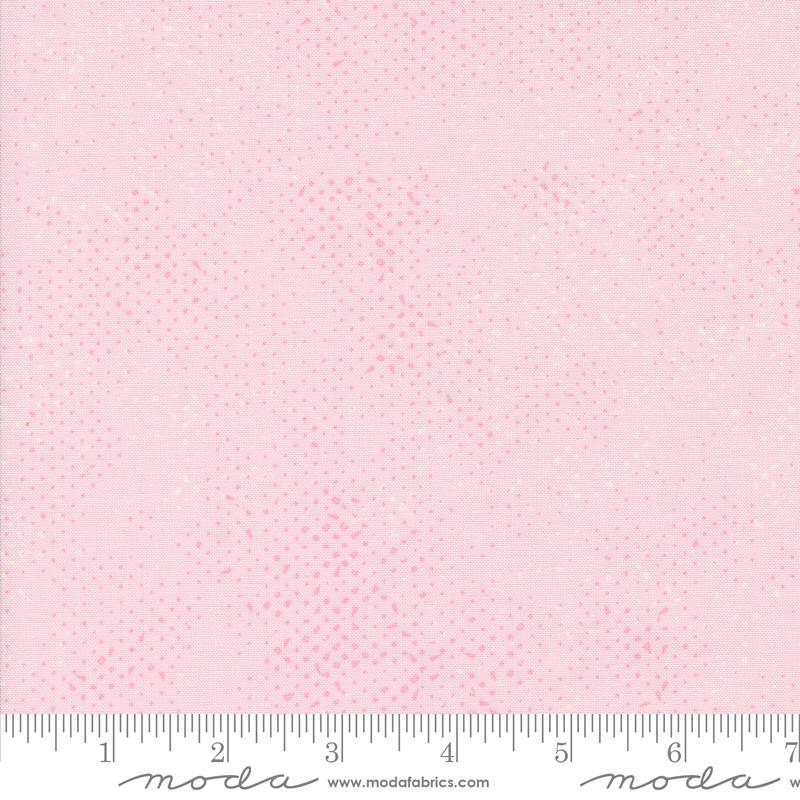 Spotted Dots Solid Powder Pink Zen Chic Moda Cotton Fabric MD-1660-97