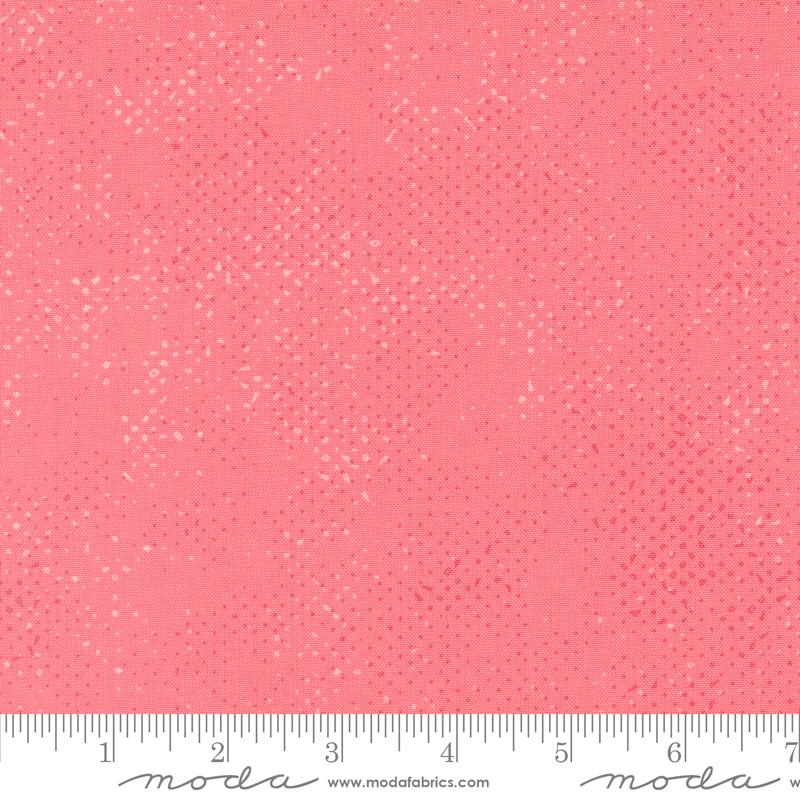 Spotted Tea Rose Pink Zen Chic Moda Cotton Fabric MD-1660-21