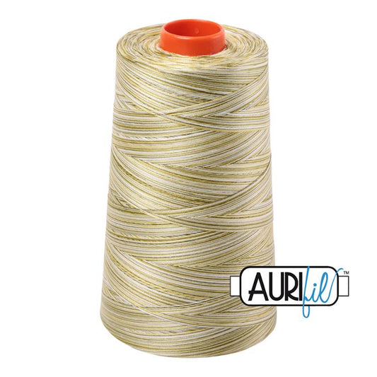Spring Prairie Variegated Aurifil Longarm Cotton Quilting Thread 50wt 6452yds Cone