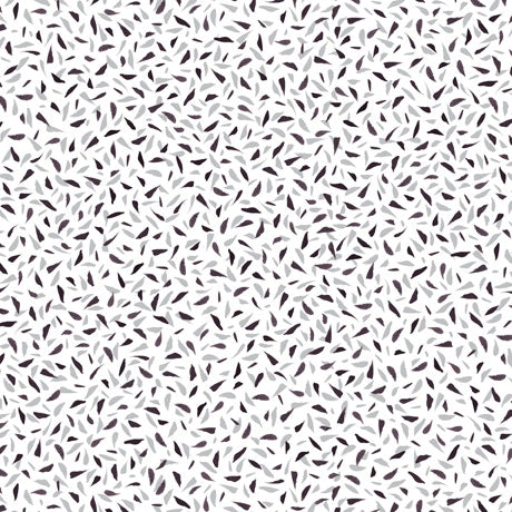 Spring Sensation Ditsy Geo Black Quilting Treasures Cotton Fabric