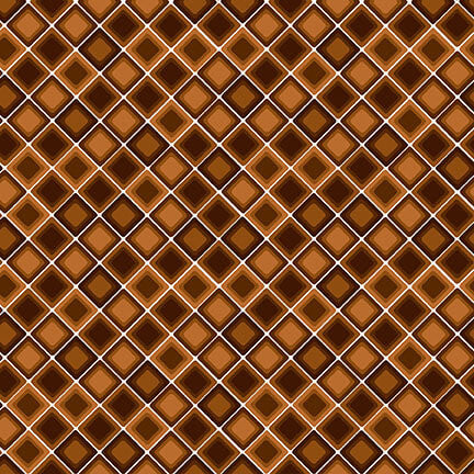 Square One Tonal Square on the Bias Fudge Urban Essence Designs Blank Quilting Cotton Fabric BQ-2478-39