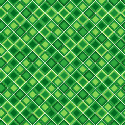 Square One Tonal Square on the Bias Green Urban Essence Designs Blank Quilting Cotton Fabric BQ-2478-66