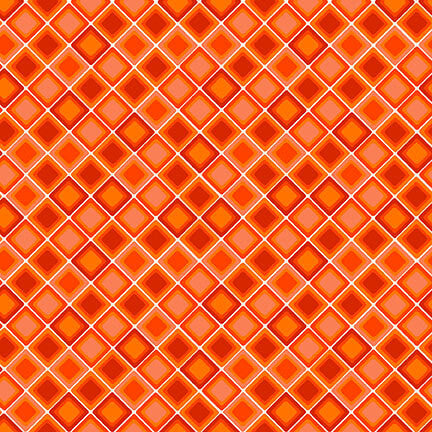 Square One Tonal Square on the Bias Orange Urban Essence Designs Blank Quilting Cotton Fabric BQ-2478-33