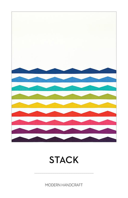 Stack Quilt Pattern Modern Handcraft