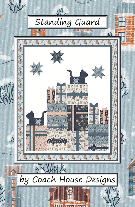Standing Guard Quilt Pattern 58"x70" Barb Cherniwchan Coach House Designs CHD-2446