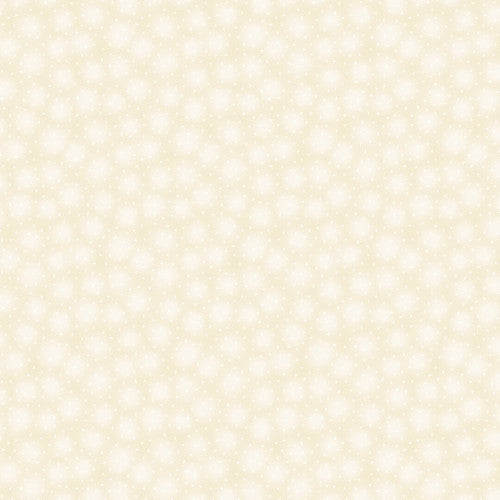 Starlet Small Stars Ivory Blank Quilting Cotton Fabric