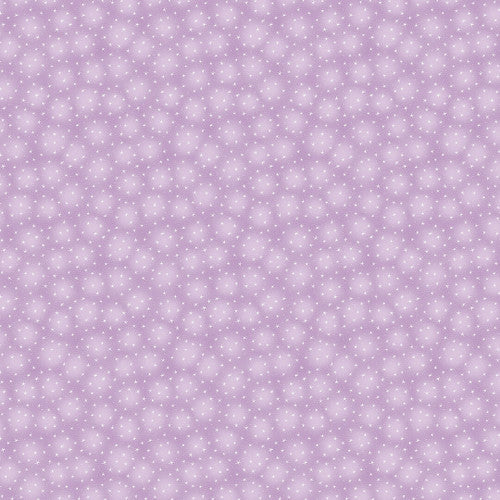 Starlet Small Stars Wisteria Purple Blank Quilting Cotton Fabric