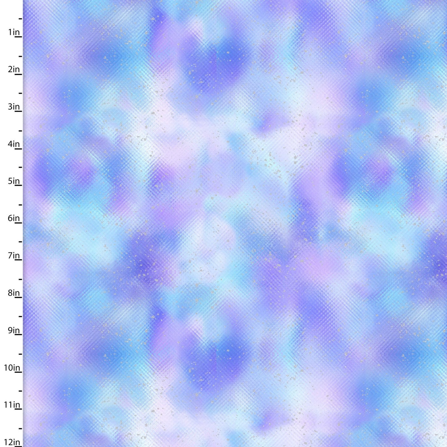 Starlight Space Clouds Purple Blue Turquoise Colorful 3 Wishes Cotton Fabric