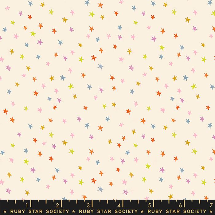 Starry Mini Stars Tossed Multi Alexia Abegg Ruby Star Society Moda Cotton Fabric