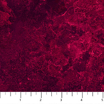 Stonehenge Basics Texture Cabernet Red Linda Ludovico Northcott Cotton Fabric