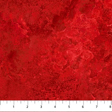 Stonehenge Basics Texture Poppy Red Linda Ludovico Northcott Fabrics Cotton Fabric NC-39302-244