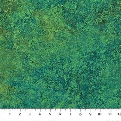 Stonehenge Celtic Roots Texture Green Multi Linda Ludovico Northcott Fabrics Cotton Fabric