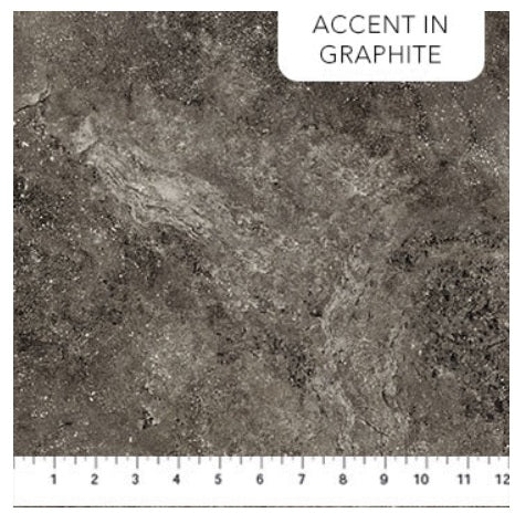 Stonehenge Gradations II Limestone Griege Gray Linda Ludovico Northcott Cotton Fabric NC-26759-94
