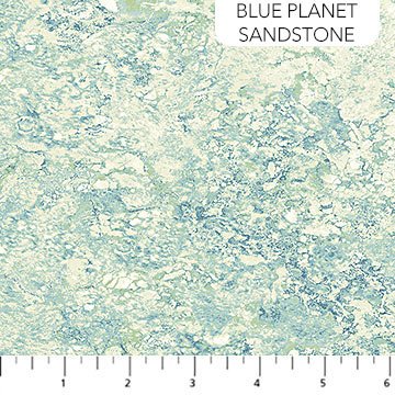 Stonehenge Gradations II Sandstone Blue Planet Linda Ludovico Northcott Fabrics Cotton Fabric NC-26758-48
