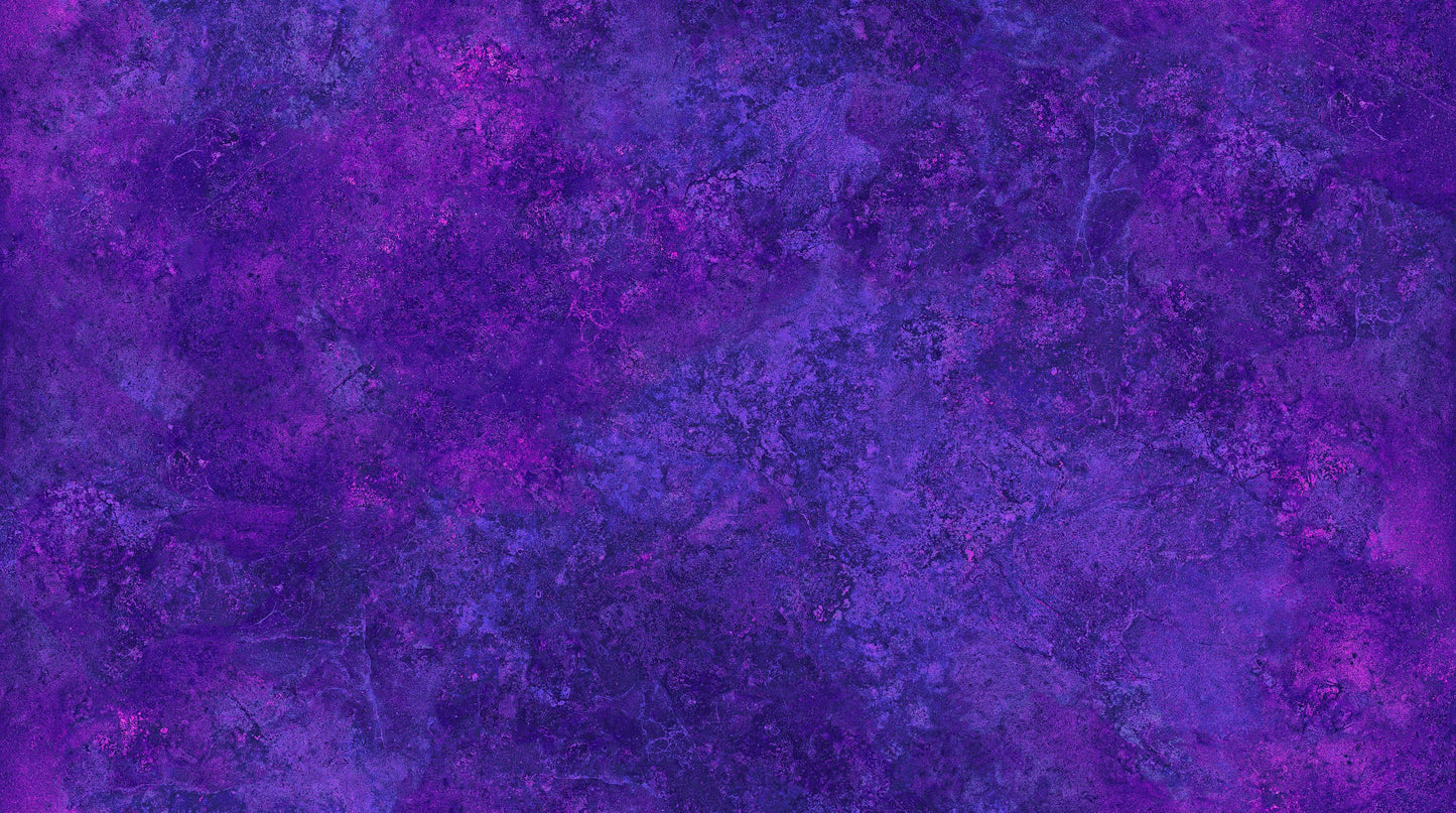 Stonehenge Gradations II Sienna Marble Mystic Purple Linda Ludovico Northcott Cotton Fabric NC-26755-88