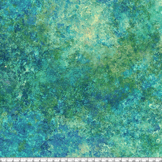 Stonehenge Gradations Mixers Multi Mixer Rainforest Linda Ludovico Northcott Fabrics Cotton Fabric NC-39382-740
