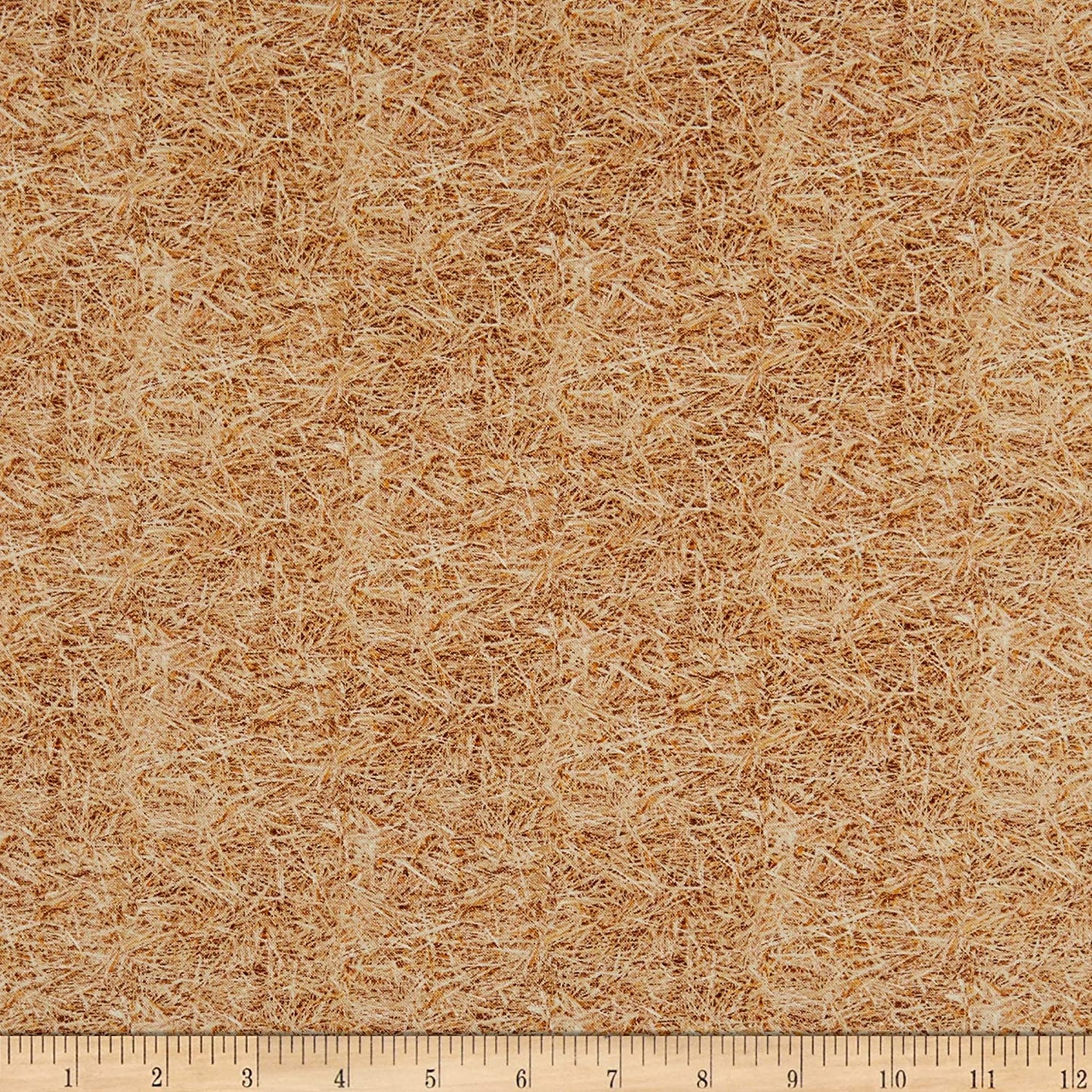 Straw Texture Landscape Medley Elizabeth's Studio Cotton Fabric