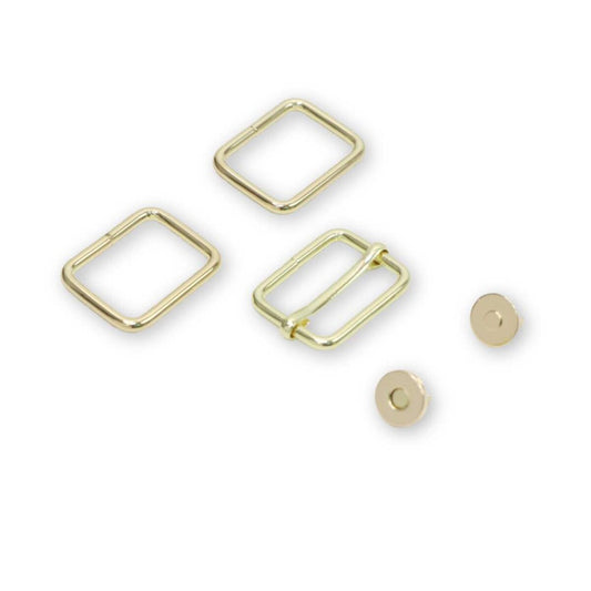 Style 2 Basic Hardware Kit 1" Gold Sallie Tomato ST-P210-STS247G