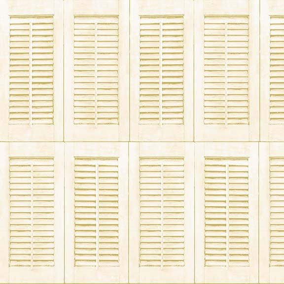 Summer Sunflowers Summer Shutters Ecru Cream Michael Miller Cotton Fabric