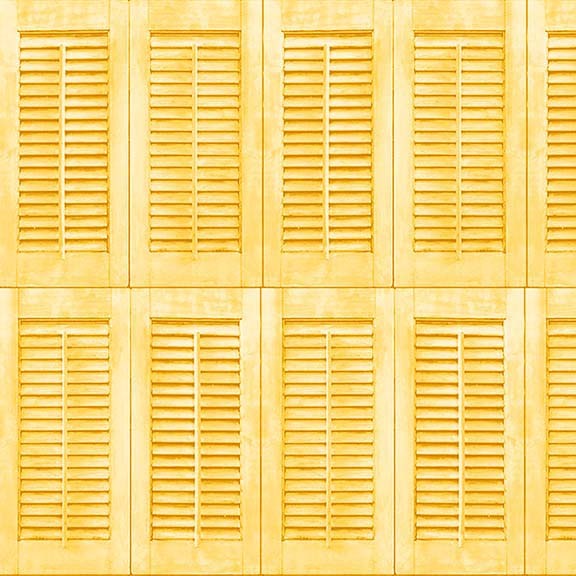 Summer Sunflowers Summer Shutters Sun Yellow Michael Miller Cotton Fabric