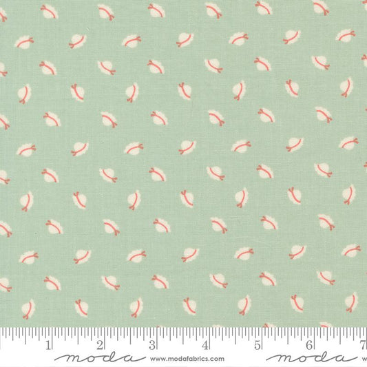 Sunbonnet Bonnets Dusty Blue My Sew Quilty Life  Moda Cotton Fabric MD-31765-21