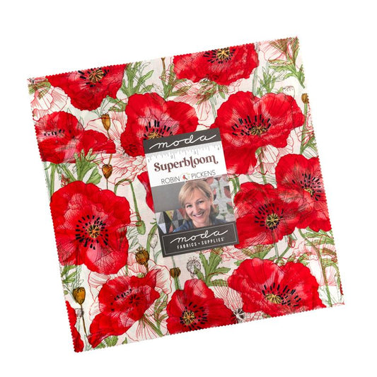 Superbloom 10" Squares Layer Cake 42pcs Robin Pickens Moda Cotton Fabric MD-48780LC