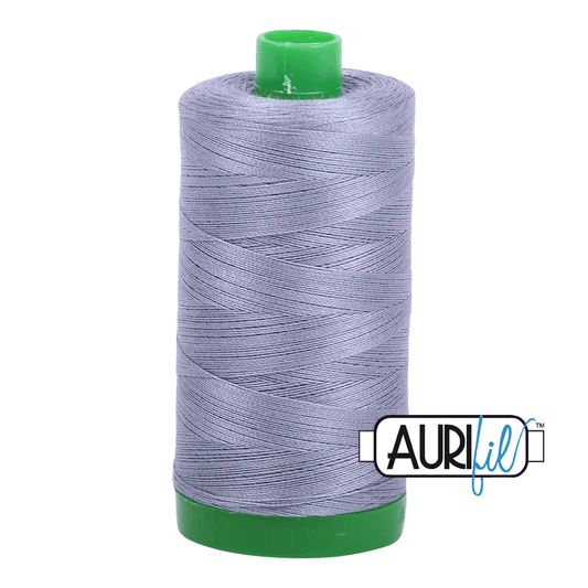 Swallow Blue Grey 40 wt 1094 yd Large Spool Aurifil  Cotton Quilting Thread AF-MK40SC6-6734