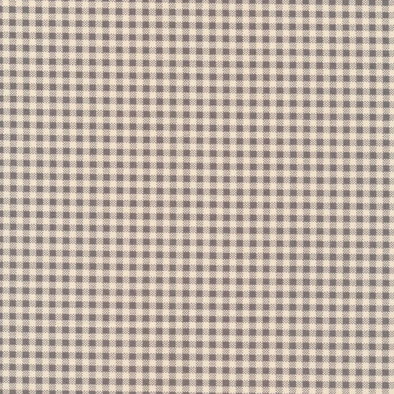 Sweet Beginnings Gingham Grey Jera Brandvig Maywood Studio Cotton Fabric