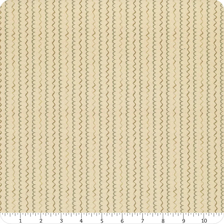 Sweet Lulla Brush Stripe Beige Ivy Jayne Camelot Cotton Fabric